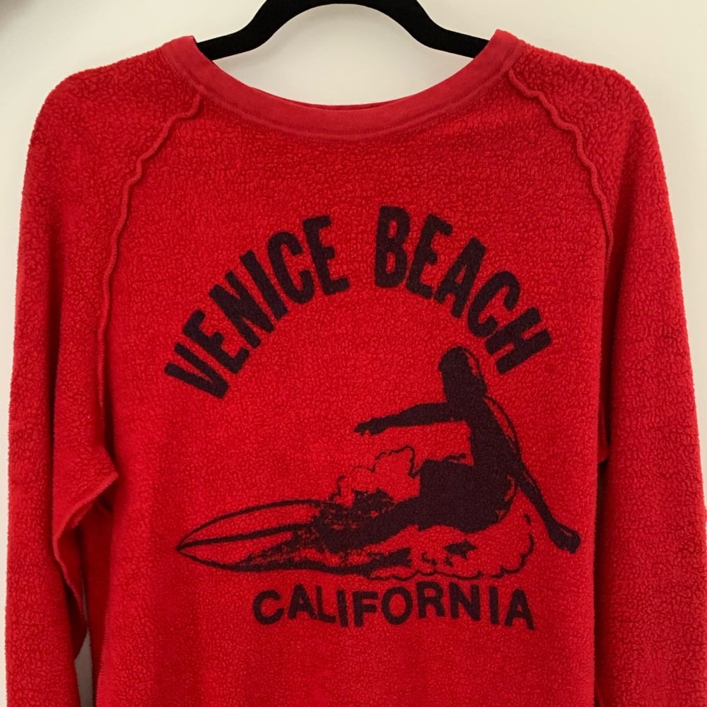 Aviator Nation reversible crew neck sweatshirt